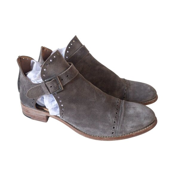 The Office of Angela Scott Mr. Ed Cutout Oxfords SZ 10 EU 40 Brown - Picture 3 of 16